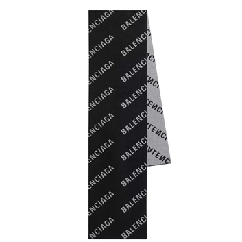 Двусторонний шарф с лого Balenciaga 30114