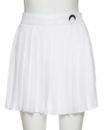 Легкая теннисная белая юбка в складку 25968
